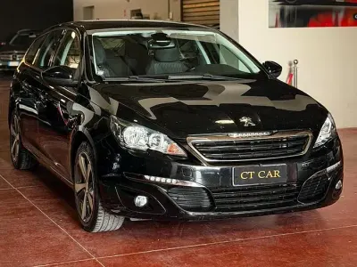 Usata Peugeot 308 Active 120 CV (88 kW) 2017 Nero Station wagon