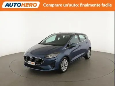 Usata Ford Fiesta Titanium 125 CV (91 kW) 2022 Blu Utilitaria