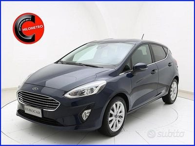 Usata Ford Fiesta Titanium 86 CV (63 kW) 2019 Nero Utilitaria