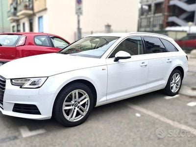 Usata Audi A4 S-Line 150 CV (110 kW) 2018 Bianco Station wagon