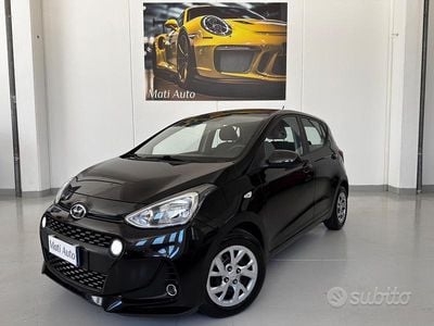 Usata Hyundai i10 Comfort 65 CV (47 kW) 2017 Nero Utilitaria