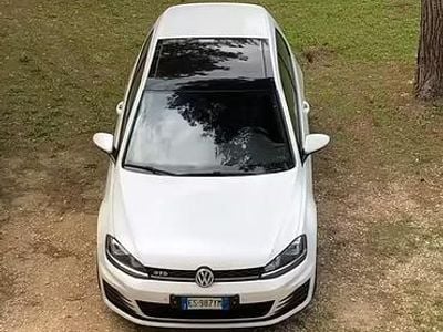 Usata VW Golf VII GTD 184 CV (135 kW) 2014 Bianco Berlina