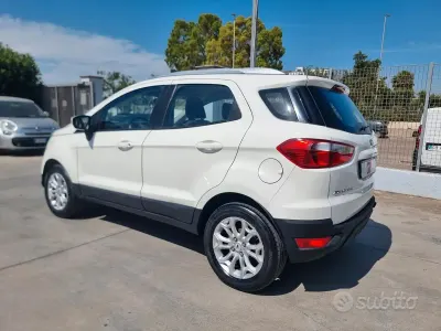 Usata Ford Ecosport Titanium 95 CV (69 kW) 2018 Bianco SUV