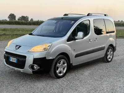 Usata Peugeot Partner Tepee Outdoor 109 CV (80 kW) 2008 Argento Monovolume