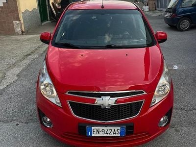Usata Chevrolet Spark 70 CV (51 kW) 2012 Rosso Utilitaria