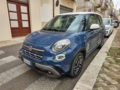 Usata Fiat 500L Cross 95 CV (69 kW) 2019 Blu Monovolume