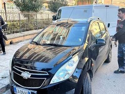 Usata Chevrolet Spark LS 68 CV (50 kW) 2010 Nero Utilitaria