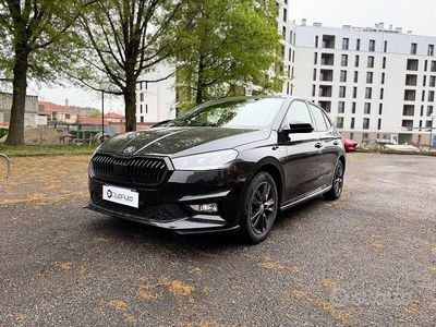 Usata Skoda Fabia Monte Carlo 110 CV (80 kW) 2023 Nero Utilitaria