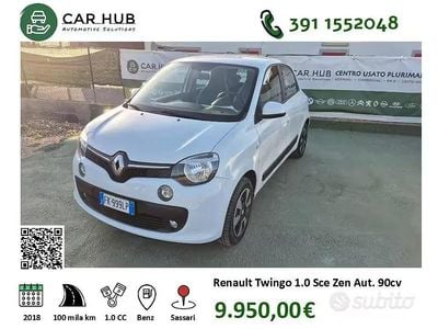 Usata Renault Twingo Zen 90 CV (66 kW) 2018 Bianco Utilitaria