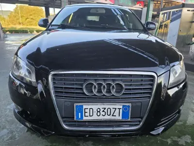 Usata Audi A3 Ambiente 140 CV (102 kW) 2010 Nero Utilitaria
