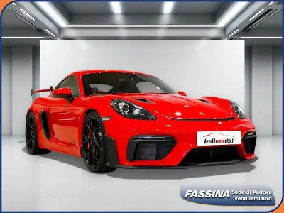 Usata Porsche 718 Cayman GT4 500 CV (367 kW) 2024 Rosso Coupé
