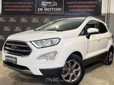 Usata Ford Ecosport Titanium 125 CV (91 kW) 2019 Bianco SUV