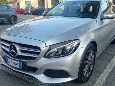 Usata Mercedes C250 Exclusive 204 CV (150 kW) 2016 Argento Station wagon
