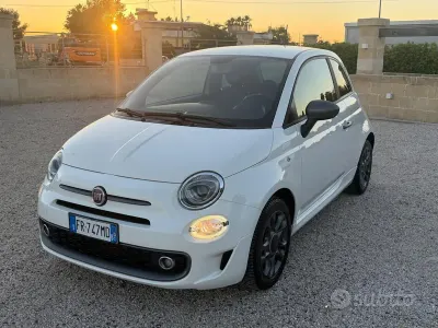 Usata Fiat 500 S 69 CV (50 kW) 2017 Bianco Berlina
