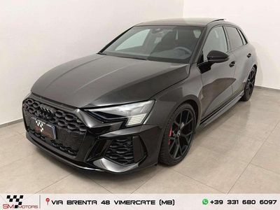 Usata Audi RS3 Ambiente 400 CV (294 kW) 2024 Nero mythos Berlina