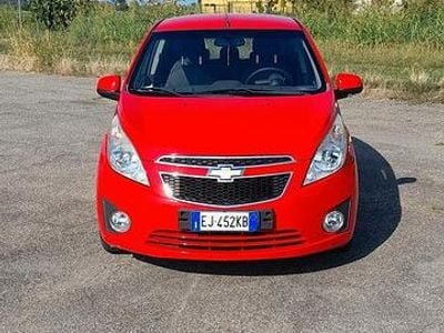 Usata Chevrolet Spark 68 CV (50 kW) 2011 Rosso Utilitaria