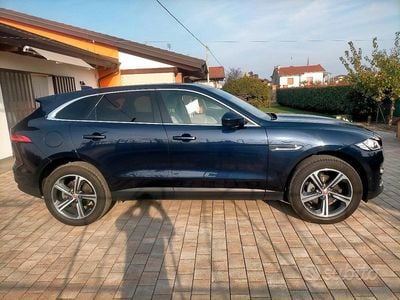 Usata Jaguar F-Pace 250 CV (183 kW) 2017 Blu SUV
