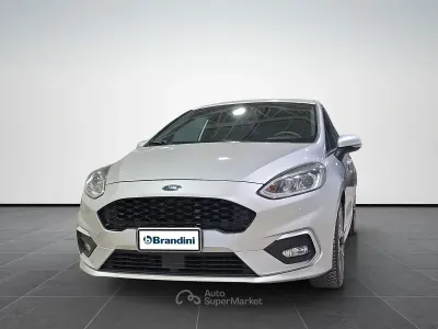 Begagnad Ford Fiesta ST-Line 86 HK (63 kW) 2018 Grå Halvkombi