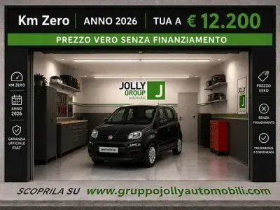 Nuova Fiat Panda Pop 65 CV (47 kW) 2026 Nero Utilitaria