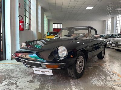 Usata Alfa Romeo Spider Veloce 1981 Nero Cabrio