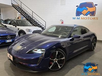 Usata Porsche Taycan 4S Performance Package 2020 Blu Berlina