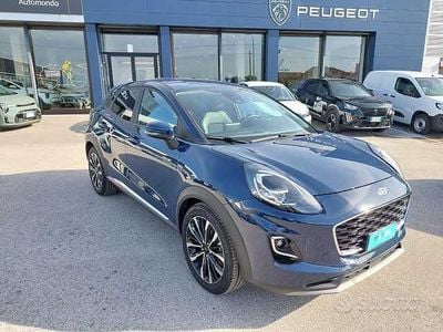 Usata Ford Puma S 125 CV (91 kW) 2023 Blu SUV