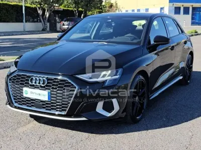 Usata Audi A3 Advanced 150 CV (110 kW) 2021 Nero Berlina