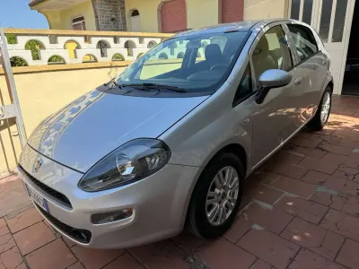 Usata Fiat Punto Lounge 84 CV (61 kW) 2015 Grigio chiaro Utilitaria