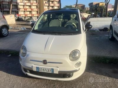 Usata Fiat 500 2009 Bianco Cabrio