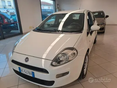 Usata Fiat Punto Lounge 85 CV (62 kW) 2013 Bianco Utilitaria