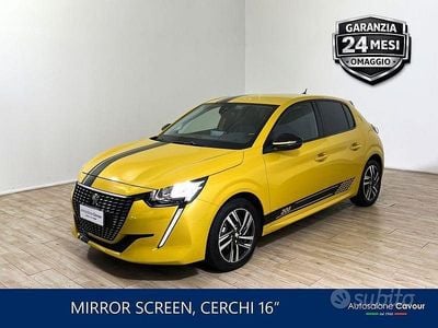 Usata Peugeot 208 Active 75 CV (55 kW) 2024 Giallo Utilitaria
