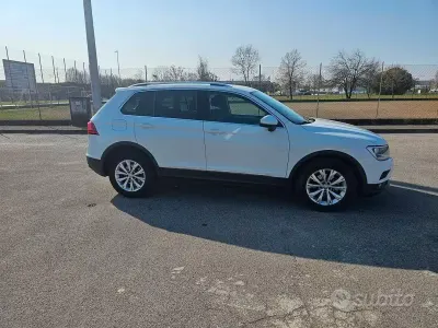 Usata VW Tiguan Business 150 CV (110 kW) 2018 Bianco SUV