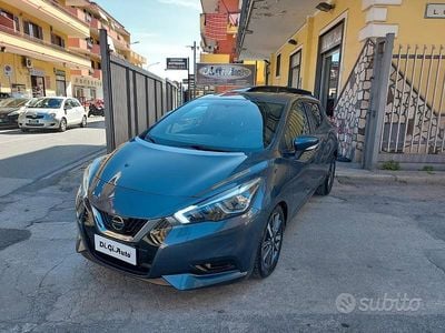 Usata Nissan Micra Acenta 70 CV (51 kW) 2017 Grigio Utilitaria