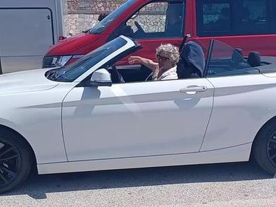 Usata BMW 220 184 CV (135 kW) 2020 Bianco Cabrio