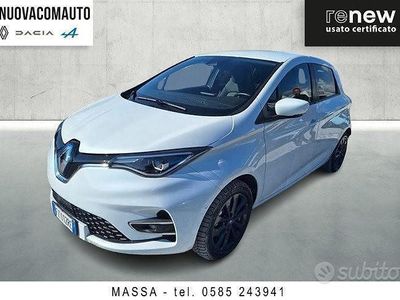 Usata Renault Zoe Intens 100 kW (136 CV) 2020 Bianco Utilitaria