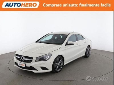 Usata Mercedes CLA200 136 CV (100 kW) 2016 Bianco Berlina