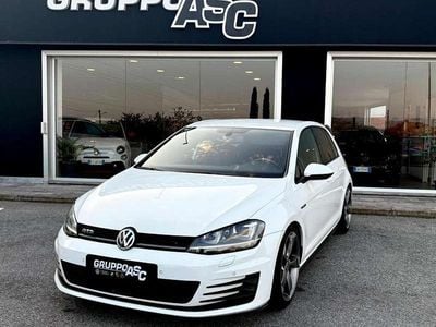 Usata VW Golf VII GTD 184 CV (135 kW) 2017 Bianco Berlina