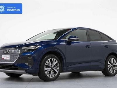 Begagnad Audi Q4 Sportback e-tron Advanced 210 kW (286 HK) 2024 Blå SUV