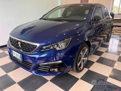 Begagnad Peugeot 308 GT-line 130 HK (95 kW) 2019 Blå Sedan