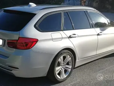 Usata BMW 318 Sport Line 150 CV (110 kW) 2016 Grigio Station wagon