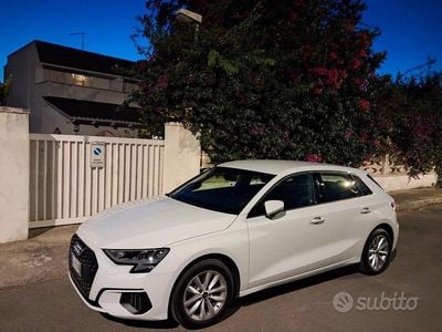 Usata Audi A3 Sport 116 CV (85 kW) 2022 Bianco Berlina