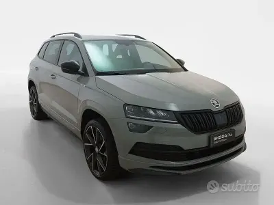Usata Skoda Karoq SportLine 150 CV (110 kW) 2021 Grigio SUV