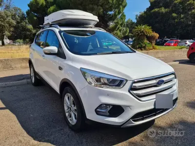 Usata Ford Kuga Titanium 120 CV (88 kW) 2018 Bianco SUV