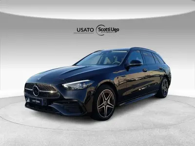 Usata Mercedes C300e 197 CV (144 kW) 2024 Nero ossidiana Station wagon