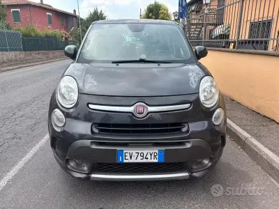 Usata Fiat 500L Trekking 85 CV (62 kW) 2014 Grigio Monovolume