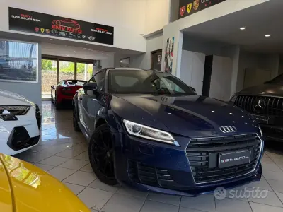 Usata Audi TT S-Line 184 CV (135 kW) 2015 Blu Coupé