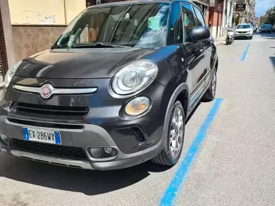 Usata Fiat 500L Trekking 85 CV (62 kW) 2015 Grigio Monovolume