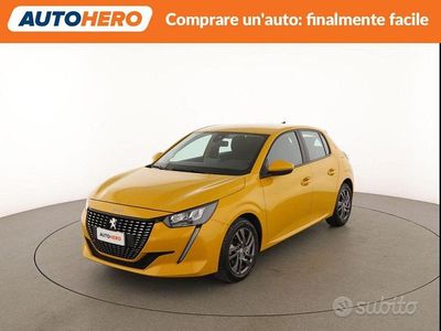 Usata Peugeot 208 Active 75 CV (55 kW) 2021 Giallo Utilitaria
