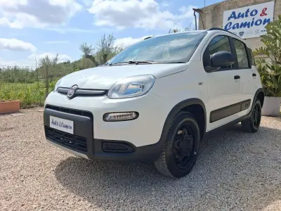 Usata Fiat Panda 4x4 S 86 CV (63 kW) 2019 Bianco Utilitaria
