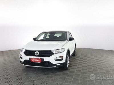 Usata VW T-Roc Style 116 CV (85 kW) 2020 Pure white con tetto nero SUV
